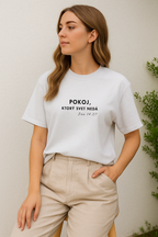 Kresťanské tričko - Ján 14:27 - Pokoj, ktorý svet nedá