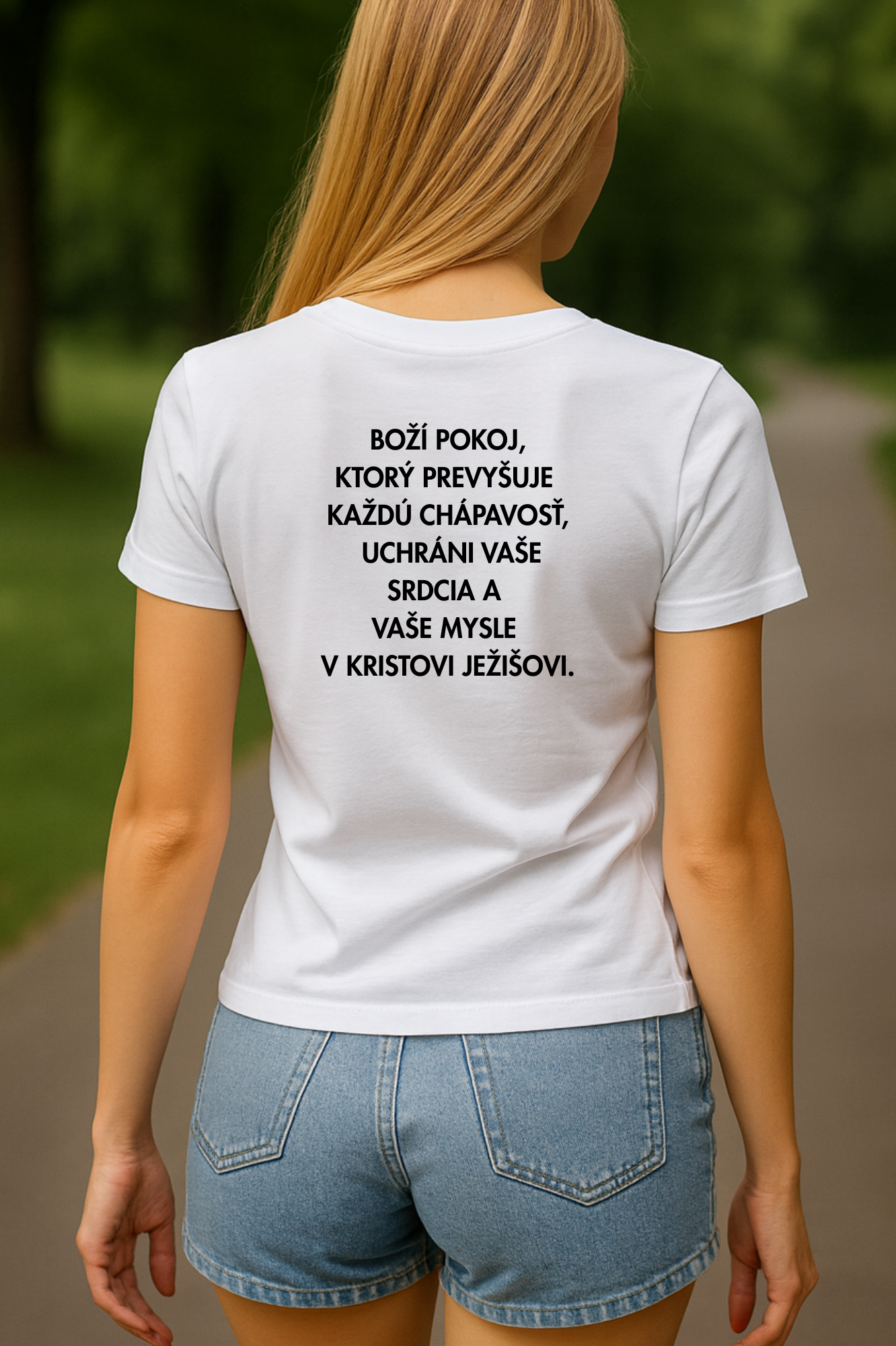 Kresťanské tričko Filipanom 4:7