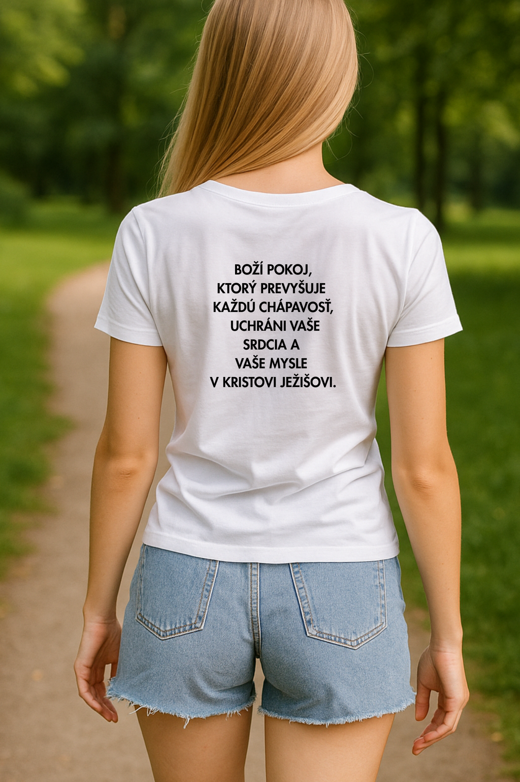 Kresťanské tričko Filipanom 4:7